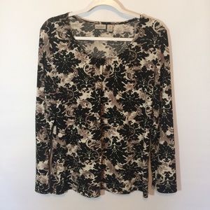 Easywear by Chico’s Long Sleeve Top. Sz 2